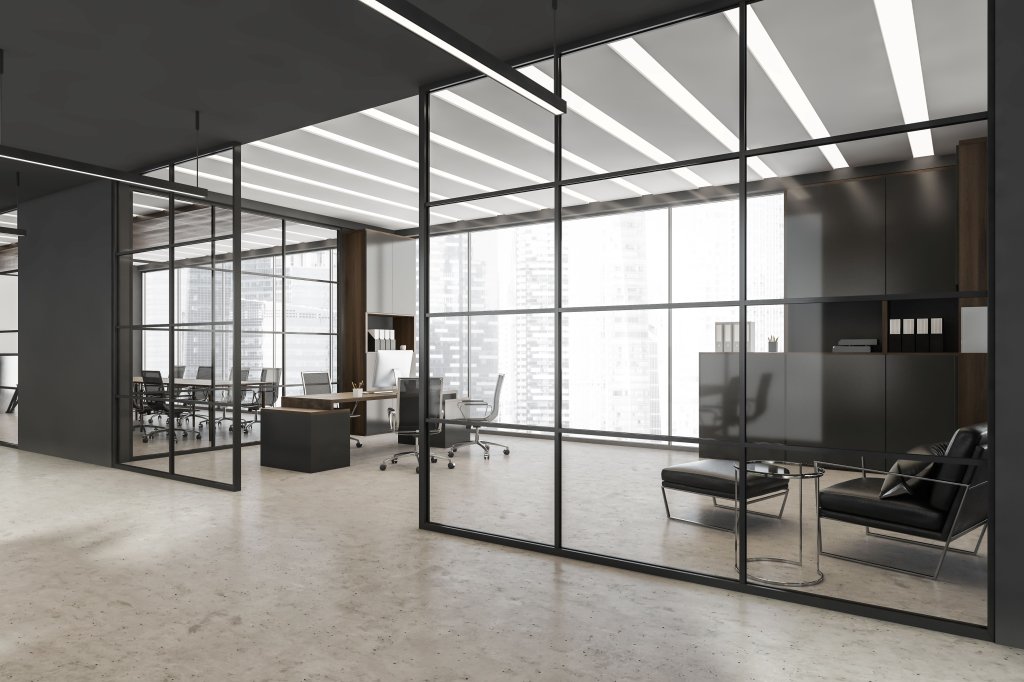 acrylic office partitions piedmont plastics