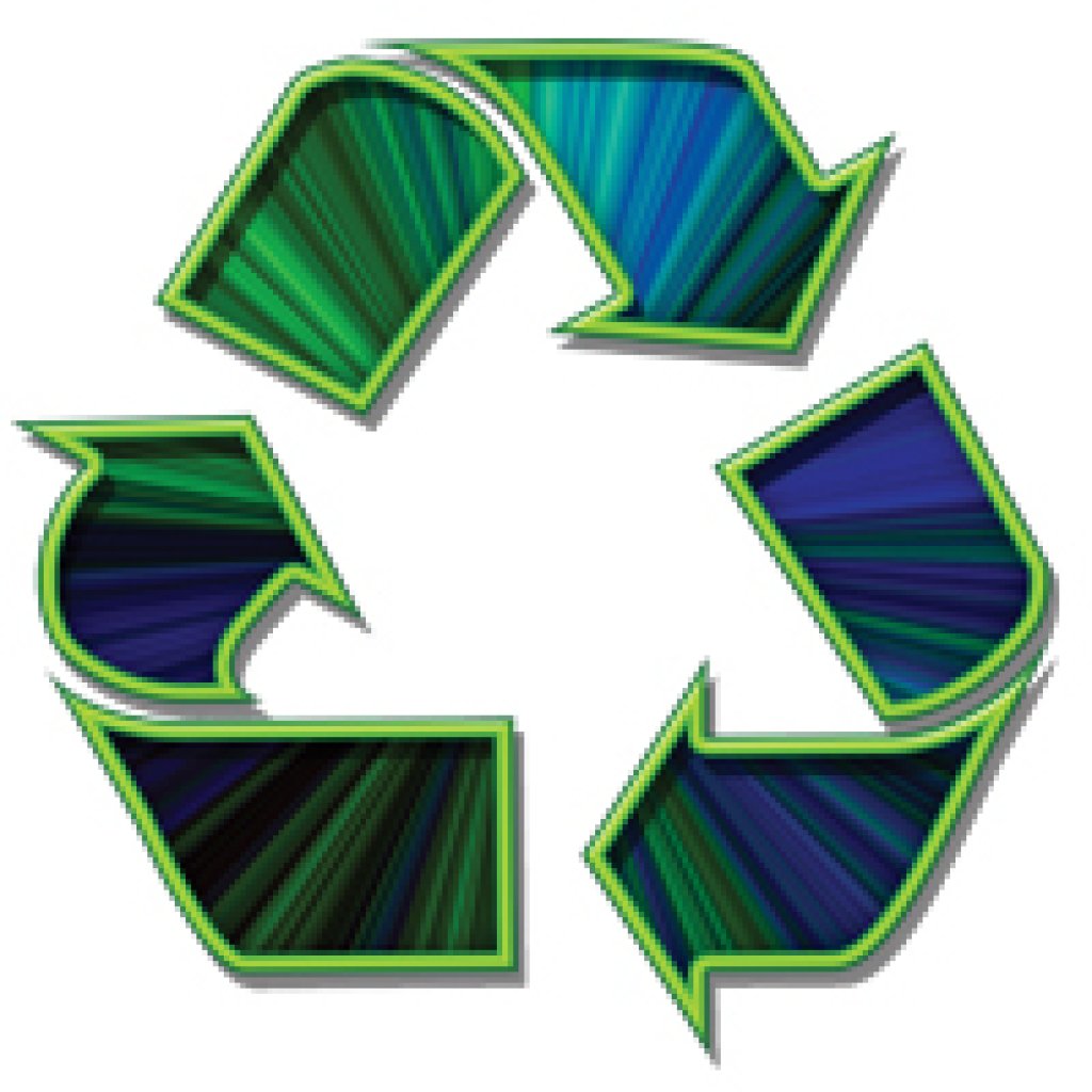 blue green recycle 200x200