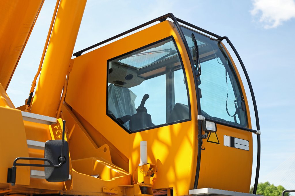Cab Glazing WIndows Heavy Equip