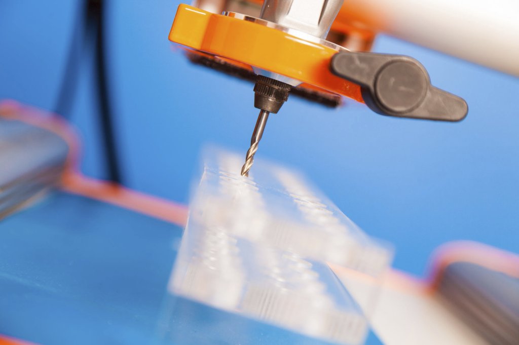 CNC Router Bit Cutting Plastic piedmont plastics