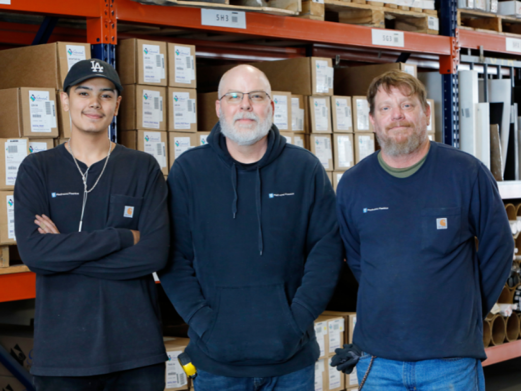 arizona warehouse team  piedmont plastics