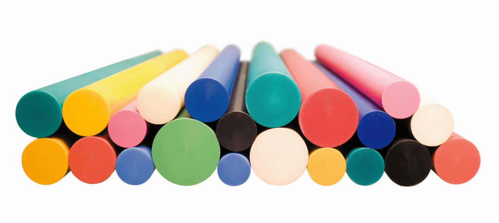 piedmont plastics acetal colored rods
